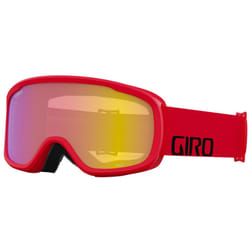 Giro Cruz Ski Goggles - Snowboard Goggles for Men  Women & Youth - Anti-Fog - OTG - Red Wordmark Strap with Yellow Boost Lens