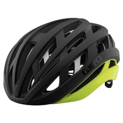 Giro Helios Spherical Road Helmet - S - 51-55 CM, Matt Black / Highlight Yellow