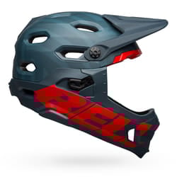 Bell Helmets Super DH Spherical Crimson, Blue