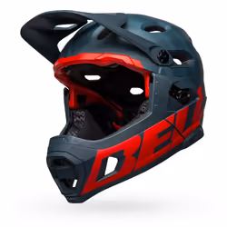 Bell Helmets Super DH Spherical Crimson, Blue