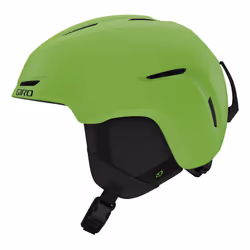 Giro Spur Toddler Ski Helmet - Snowboard Helmet for Boys & Girls - Matte Bright Green - XS (48.5-52cm)