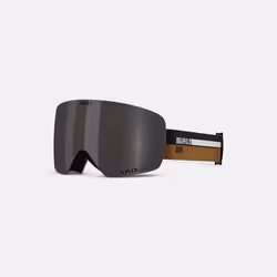 Giro Contour RS Vivid, Unisex, Cylindrical(flat) lens, Black, White, Black, One Size