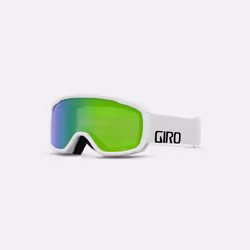 Giro Buster Flash, White, Unisex, Cylindrical(flat) lens, White, Blue, Green, One Size