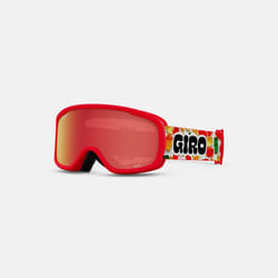 Giro Buster Flash winter sport goggles Red Unisex Cylindrical(flat) lens