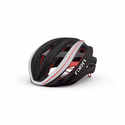 Giro Aether Spherical Road Helmet - L / 59-63 CM, Matt Black / White / Red