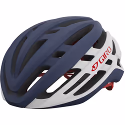 Giro Agilis MIPS Cycling Helmet - Men's Matte Midnight/White/Bright Red (2022) Small
