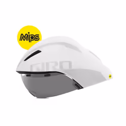 Giro Aerohead Ultimate MIPS Aero / Tri Helmet - L - 59-63 CM, Matt White