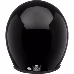Bell Custom 500 Solid Jet Helmet, black, Size M for Men