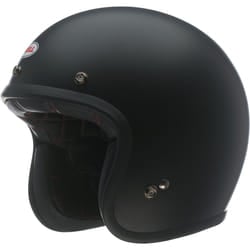 Bell Custom 500 Solid Jet Helmet, black, Size L for Men