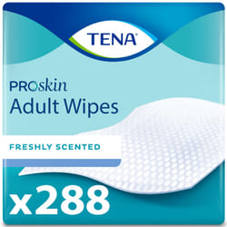 Tena Adult Wipes for Incontinence & Cleansing  ProSkin - 288 Count