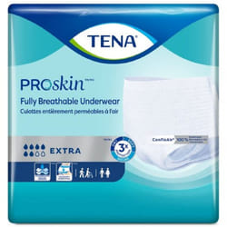 Tena Protective Underwear, Regular Absorbency, 68-80in, XXL, Case/48