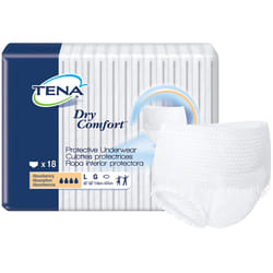 TENA Dry Comfort Large Underwear  18 Count  Unisex