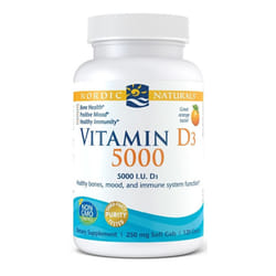 Nordic Naturals  Vitamin D3 5000, 5000 IU Orange  - 120 softgels