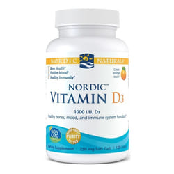 Nordic Naturals  Nordic Vitamin D3, 1000 IU -  120 softgels