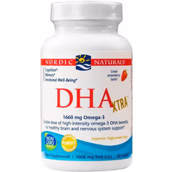 Nordic Naturals DHA Xtra, 1660mg, Strawberry, 60 softgels
