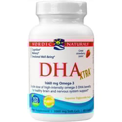 Nordic Naturals  DHA Xtra, 1660mg, Strawberry, 60 softgels