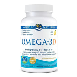 Nordic Naturals  Omega-3D, Lemon , 690mg - 60 softgels