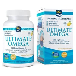 Nordic Naturals Ultimate Omega 1280mg Lemon Flavor - 60 softgels