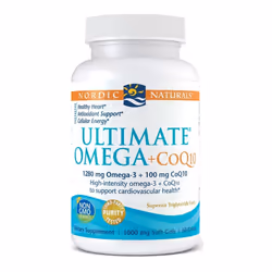 Nordic Naturals  Ultimate Omega + CoQ10, 1280mg , 60 softgels