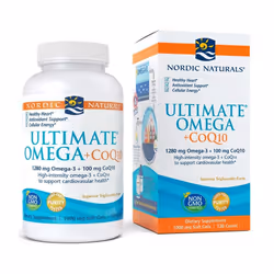 Nordic Naturals Ultimate Omega + CoQ10, 1280mg , 120 softgels