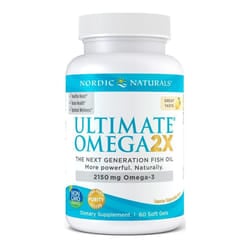 Nordic Naturals  Ultimate Omega 2X, 2150mg, Lemon, 60 softgels