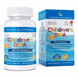 Nordic Naturals  Children's DHA, 250mg, Strawberry, 360 softgels