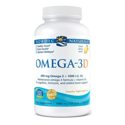 Nordic Naturals  Omega-3D, Lemon , 690mg - 120 softgels
