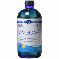 Nordic Naturals Omega-3 Lemon Capsules, 1560 mg