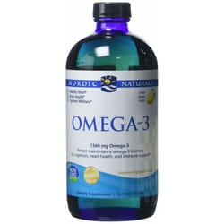 Nordic Naturals Omega-3 Lemon Capsules, 1560 mg