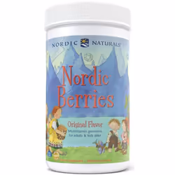 Nordic Naturals Nordic Berries Multivitamin, Original Flavor, 200 gummy berries