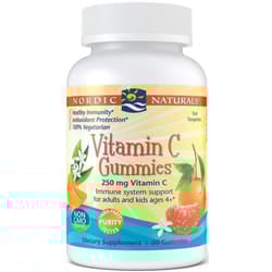 Nordic Naturals  Vitamin C Gummies, 250mg, Tangerine, 60 gummies