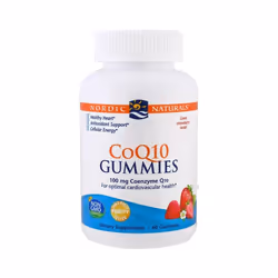 Nordic Naturals CoQ10 Gummies,100mg , Strawberry, 60 gummies