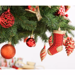 AMS 90ct Christmas Balls Plastic Ornaments Shatterproof Tree Pedants Accessories Seasonal with Hand-Help Gift Boxes for Xmas  Holiday (90ct