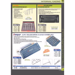 HHIP 4200-0260 3 Piece Telescoping Gage Set  10""  5/16"" to 1-1/4""