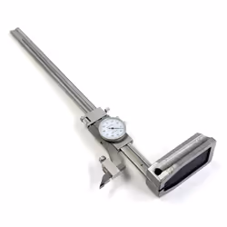HHIP 4300-0028 Stainless Steel Dial Height Gage 0 - 6"" Size