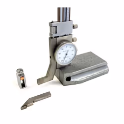 HHIP 4300-0028 Stainless Steel Dial Height Gage  0 - 6"" Size