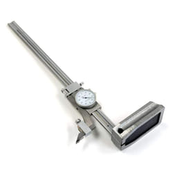 HHIP 4300-0030 Stainless Steel Dial Height Gage  0 - 12"""" Size