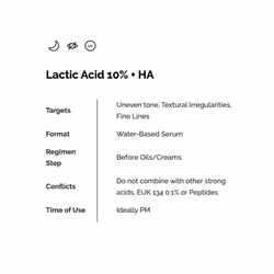 The Ordinary Lactic Acid 10% + HA 2% - 30 ml