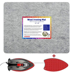 MOHOM 18"""" x 14"""" Wool Pressing Mat 100% New Zealand Felted Wool Ironing Mat Pad Blanket for Quilter  Sewing  Quilting Supplies and Notions