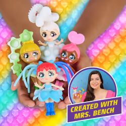 Fashion Fidgets Dolls - Sensory Toy Doll for Kids Anxiety and Stress Relief - Fidget Toy (2023 Edition)