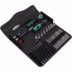 Wera 05135928001 Kraftform Kompact M1 Metal 39 Piece Tool Set