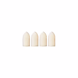 422 Polishing Points Multipack, 4 Polishing Points for Polishing Metals and Plastics on Flat Surfaces or Holes (10 mm)