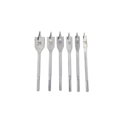 6PC Flat Wood BIT Set