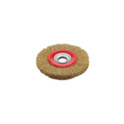 245128 Brassed Steel Wire Wheel 200 x 32 mm