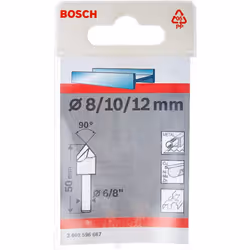 Bosch 2608596667 Countersink Bit Set, 50mm, 6mm-8mm, 8mm-10mm-12mm, Black, 3 Pcs