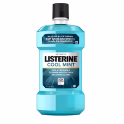 Listerine Antiseptic Mouthwash  Cool Mint 33.8 oz (Pack of 2)