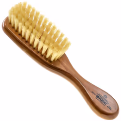 Kent BA10 Newborn Baby Hair Brush with Soft 100% Pure White Natural Bristle  Cradle Cap Hairbrush for Infant  Toddler and Kid ...