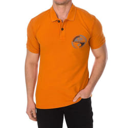 Polo Manga Corta Eob Con Cuello De Solapa Np0a4f68 Hombre - orange, L