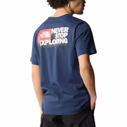 The North Face Men's SS NSE Graphic T-Shirt - Blue, S