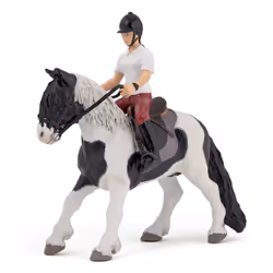 Papo Pony with Saddle Figure